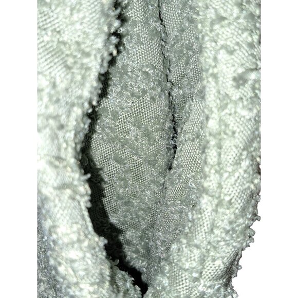 Polargram Textured Button Up Shacket Womens M Green Long Sleeve (Flaw) - Picture 2 of 7